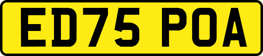 ED75POA
