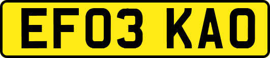 EF03KAO