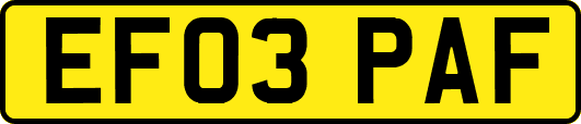 EF03PAF
