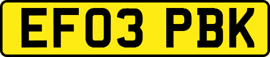EF03PBK