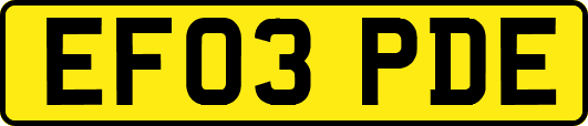 EF03PDE