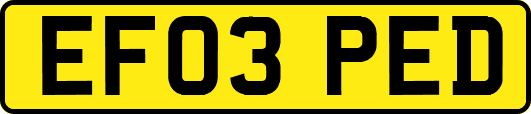 EF03PED