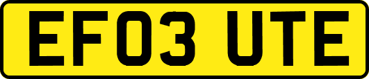 EF03UTE