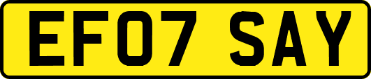 EF07SAY