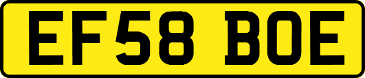 EF58BOE