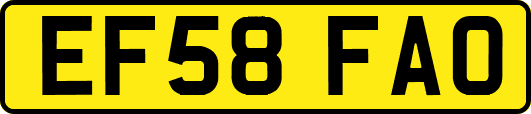EF58FAO
