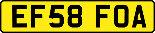 EF58FOA