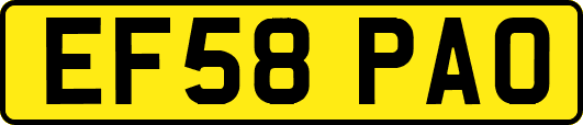 EF58PAO