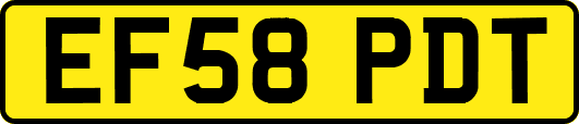 EF58PDT