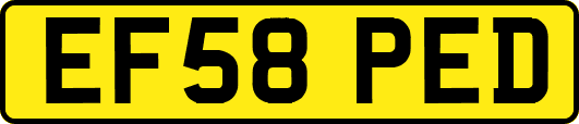 EF58PED