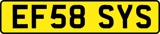 EF58SYS