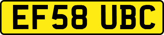EF58UBC