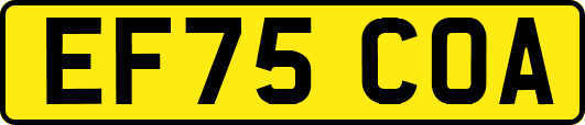 EF75COA