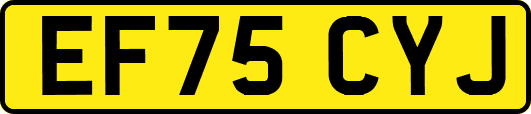 EF75CYJ