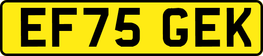 EF75GEK
