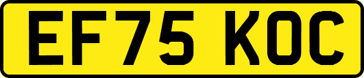 EF75KOC