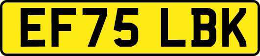 EF75LBK