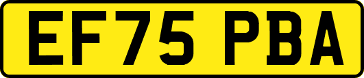 EF75PBA