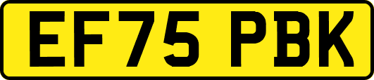 EF75PBK