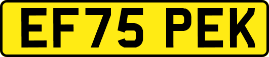 EF75PEK