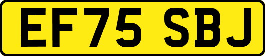 EF75SBJ