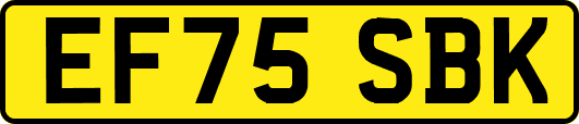 EF75SBK