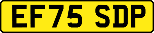 EF75SDP