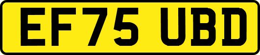 EF75UBD