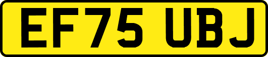 EF75UBJ