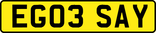 EG03SAY