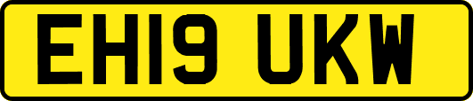 EH19UKW