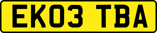 EK03TBA