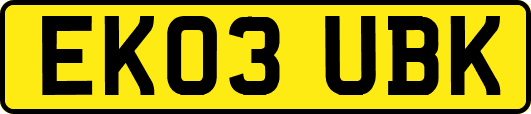EK03UBK