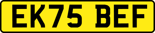 EK75BEF