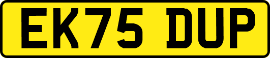 EK75DUP