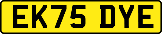 EK75DYE