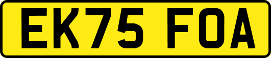 EK75FOA