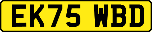 EK75WBD