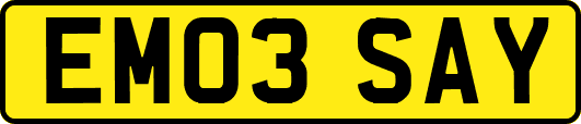 EM03SAY