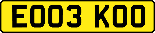 EO03KOO
