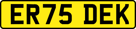 ER75DEK