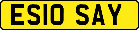 ES10SAY