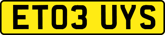 ET03UYS
