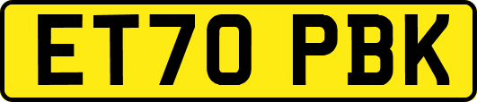 ET70PBK