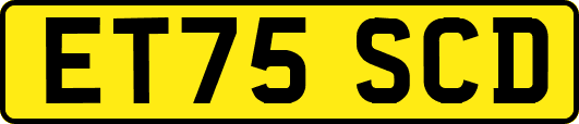 ET75SCD