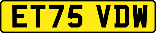 ET75VDW