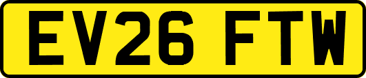 EV26FTW