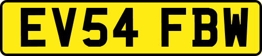 EV54FBW