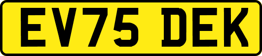 EV75DEK