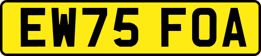 EW75FOA